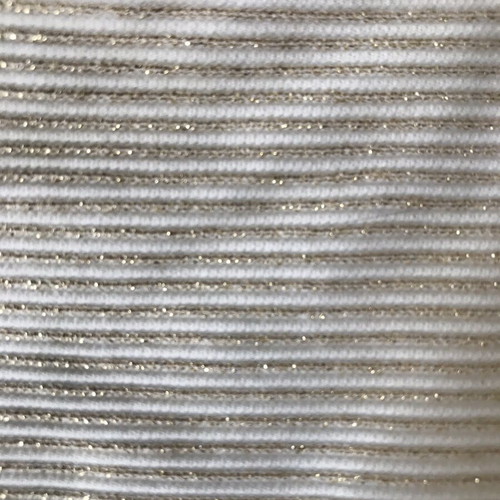 Chantelle bikini bottom white with gold thread, new, size 40