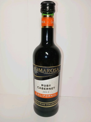 Вино Cimarosa Ruby Cabernet 2013 0,25L червено от Калифорния