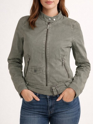 3Guys women's jacket used, gray, size M