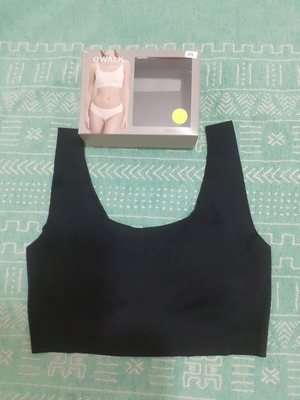 Laser Cut Bustier Walk black, new, size M