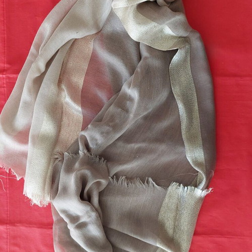 Pashmina and scarf like new in brown earthy tones