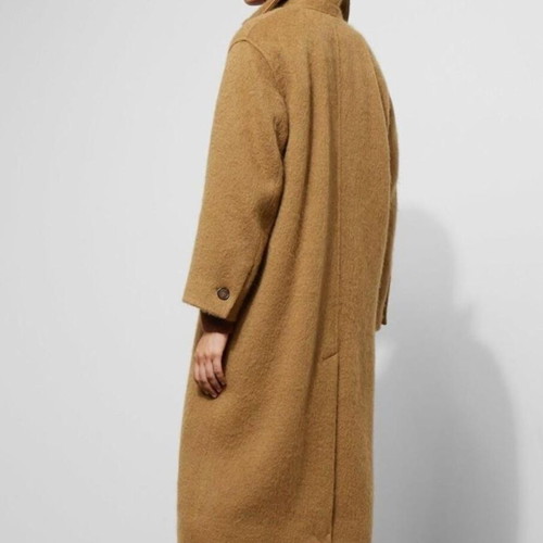Weekday camel wool coat used, size S