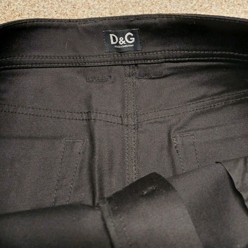 Dolce & Gabbana mini skirt black like new, size 28