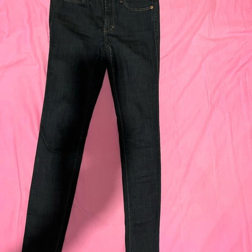 Blue black skinny jeans women's size XXS like new