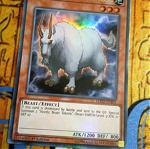 Tanngrisnit Of The Nordic Beasts (Ultra Rare, Yugioh)