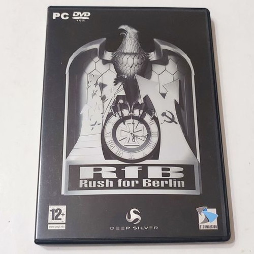 Rush for Berlin PC game like new, strategy