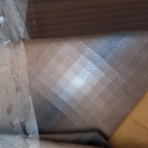 YSL tie new, gray and beige