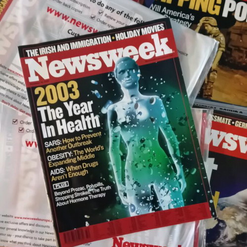 Newsweek collection 35 issues like new (2003-2004) with historic covers