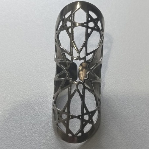 Long ring with adjustable opening like new