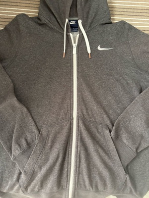 Nike women's grey jacket like new, size M