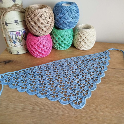 Handmade Boho Bandana made to order, cotton