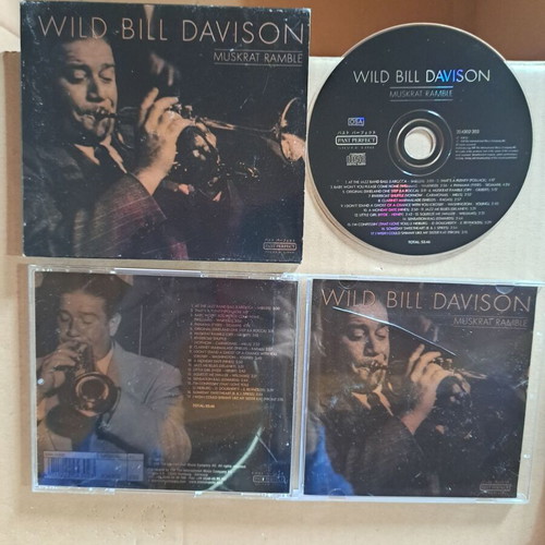 Wild Bill Davison Muskrat Ramble CD like new, jazz