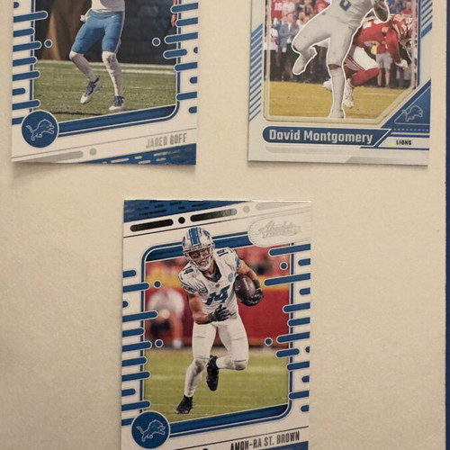 Lions Loot Panini Optic 2024 and Panini Absolute Football 2024 like new