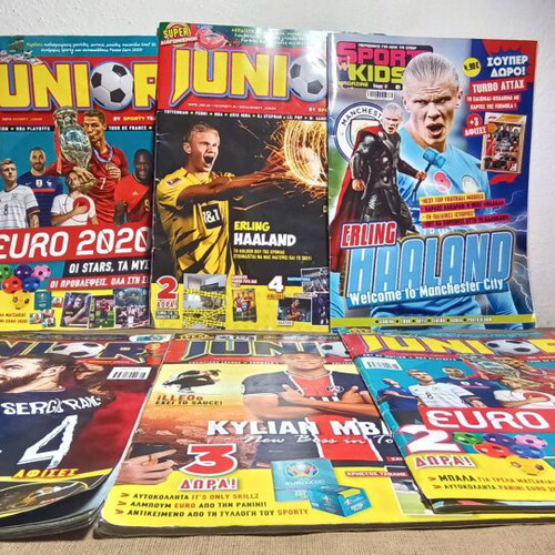 Sporty Junior magazine used, pack of 6 issues