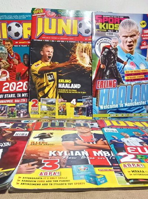 Sporty Junior magazine used, pack of 6 issues