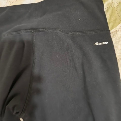 Adidas women's leggings used with minor wear, black