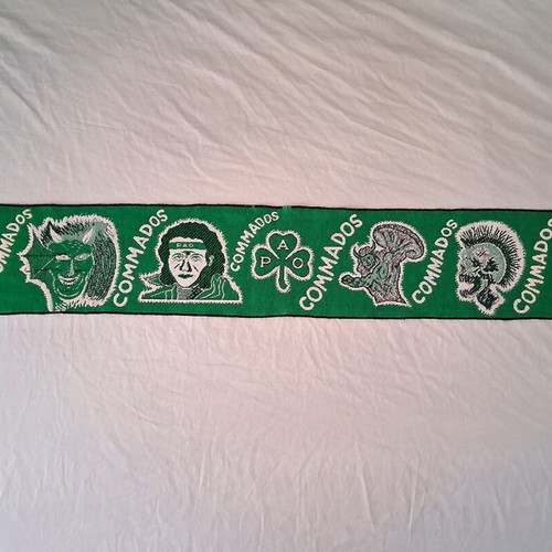 Panathinaikos Commados scarf used, some wear