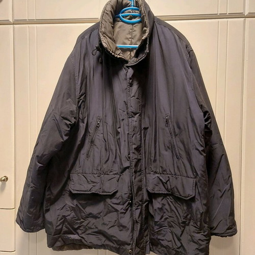 Henry Cottons reversible jacket used, khaki black