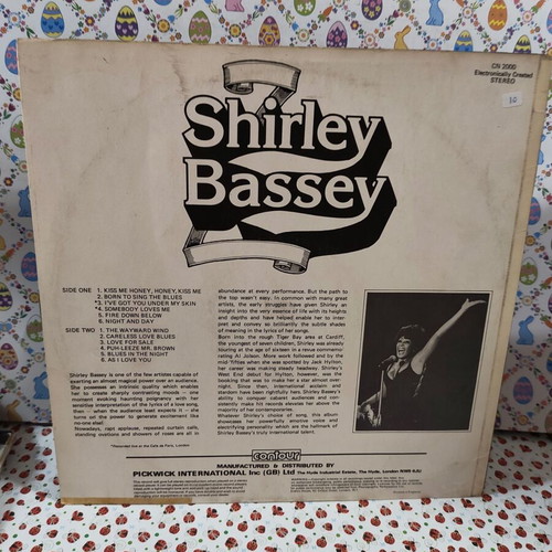 Shirley Bassey vinyl record used, R&B / Soul