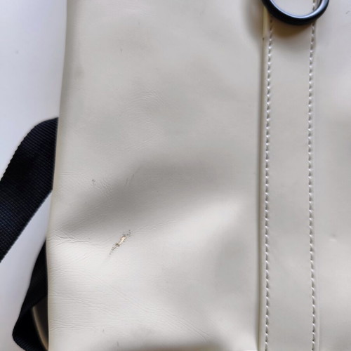 Rains Waterproof Backpack like new, ice color