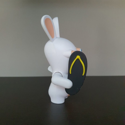 Rabbid Figure with Slipper from Rabbids Invasion 2018 used