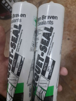 Den Braven ακρυλικό σφραγιστικό ξύλου Parquet-Seal βέγκε 2 τεμάχια καινούργιο