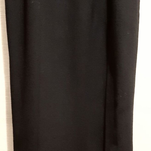 Anna Ryska Glamour Long Evening Dress Large 40 Black cool wool like new