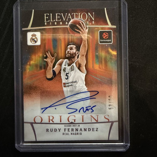 Rudy Fernandez Origins Elevation 99 auto κάρτα σαν καινούργιο