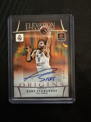Rudy Fernandez Origins Elevation 99 auto κάρτα σαν καινούργιο