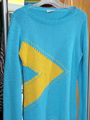 Nicola knitted sweater like new size M 38 10