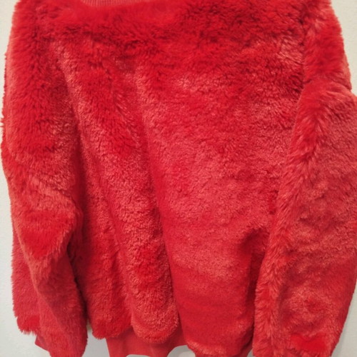 Terranova red sweatshirt like new, size 128-134 cm (8-9 years)