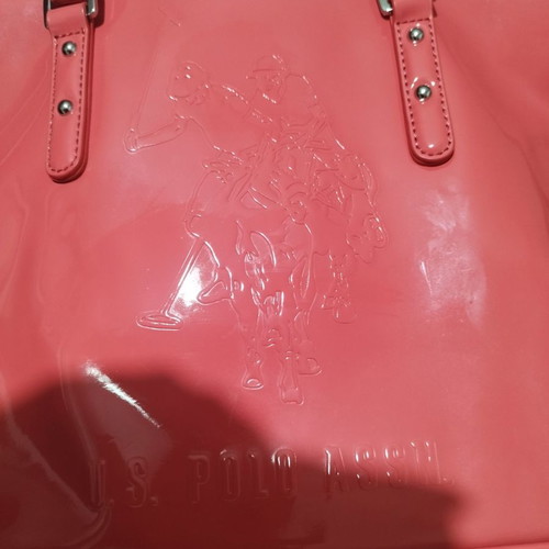 Polo Club shoulder bag large used coral