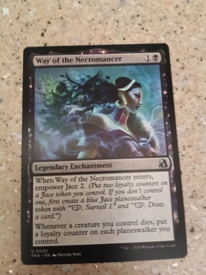 Magic: The Gathering Way of the Necromancer κάρτα