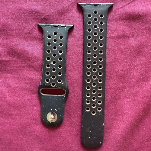Sport Band for Apple Watch Black and Beige like new