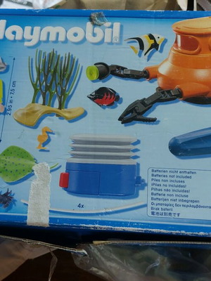 Playmobil 9234 Изследователска подводница с подводен мотор употребявана