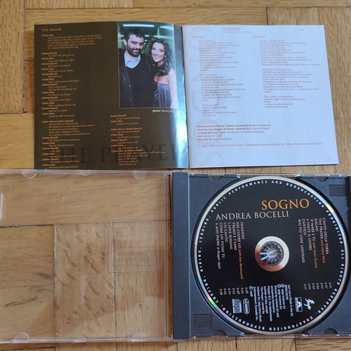 Andrea Bocelli Sogno CD