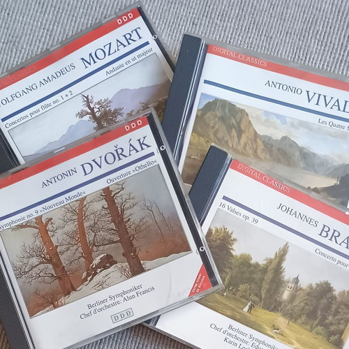 Digital Classics 4-CD set used, classical music