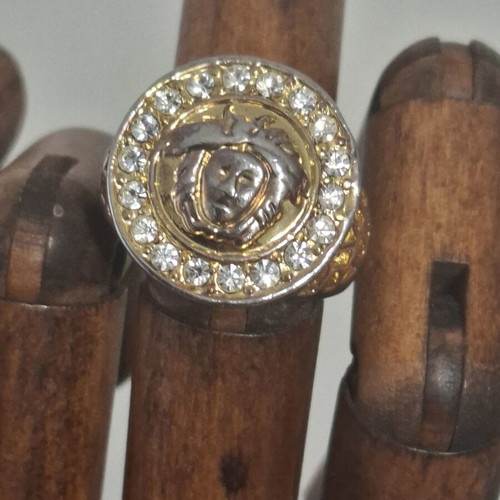 Medusa ring size 59 or 60 used, not gold or silver