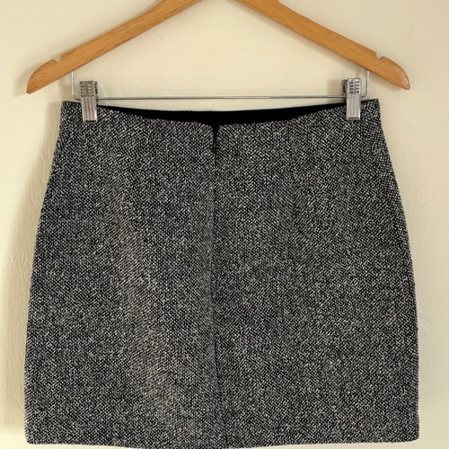 Mini skirt H&M black and white size 38 like new
