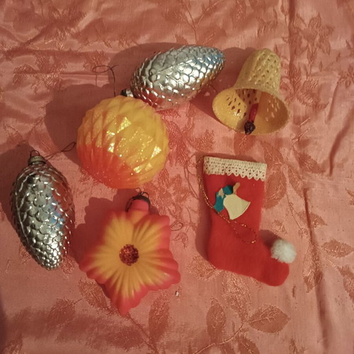Christmas ornaments used