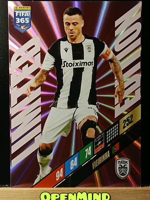 Κάρτα Vieirinha Limited FIFA 365 2024 Adrenalyn XL ΠΑΟΚ καινούργιο