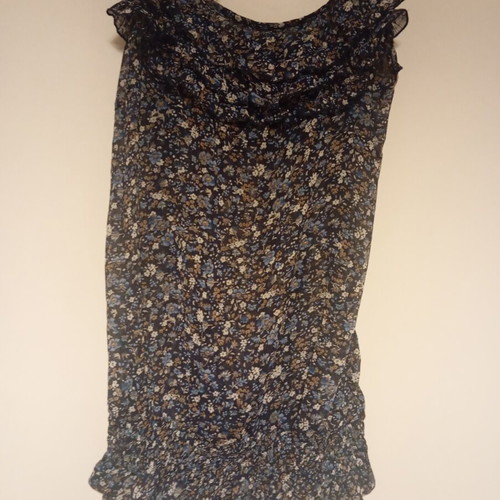 Paranoia sleeveless blouse like new, size M, blue