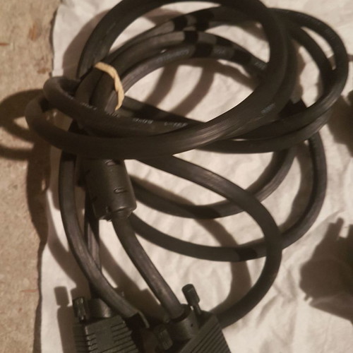 Low voltage computer cable 30V used