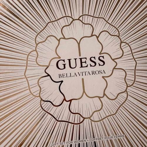 Guess Bella Vita Rosa gift set with body cream, new