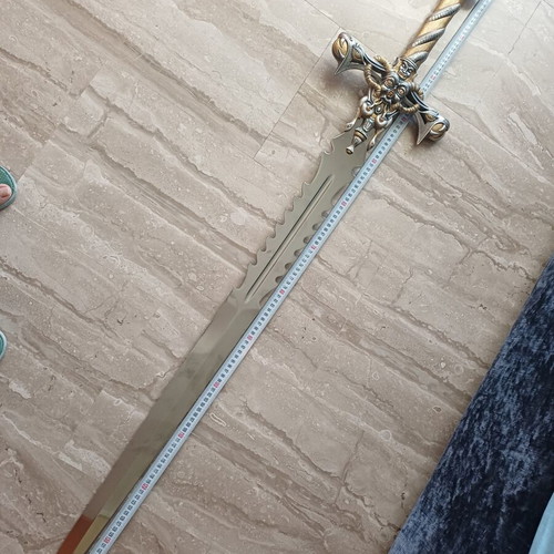 Marto Toledo Hell's Gate Guardian sword new, 24K gold plated