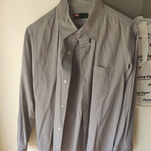 Diesel men's shirt gray like new size M,L