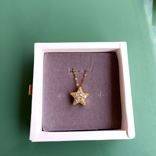 Necklace made of stainless steel in gift box with bag
