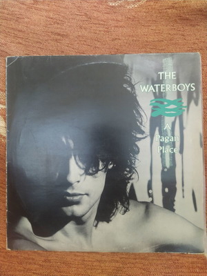 The Waterboys A Pagan Place LP used, Greek edition, rock