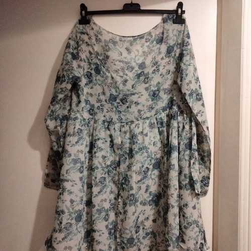 Free People Everything and More Floral Chiffon Mini Dress like new, size L