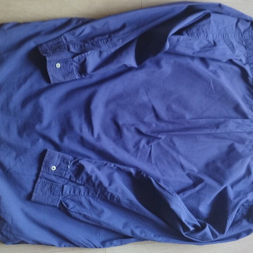 Bylot & Cotton Blue set of 2 men's cotton dress shirts M, classic fit